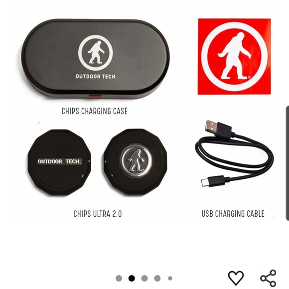 Chips Ultra 2.0 True Wireless Helmet Audio - Black and Red - Picture 3 of 11